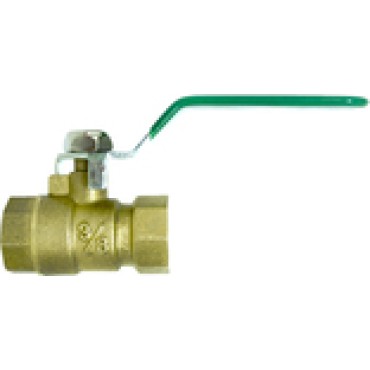 K-T Industries 6-5282 3/8 BRASS BALL VALVE   