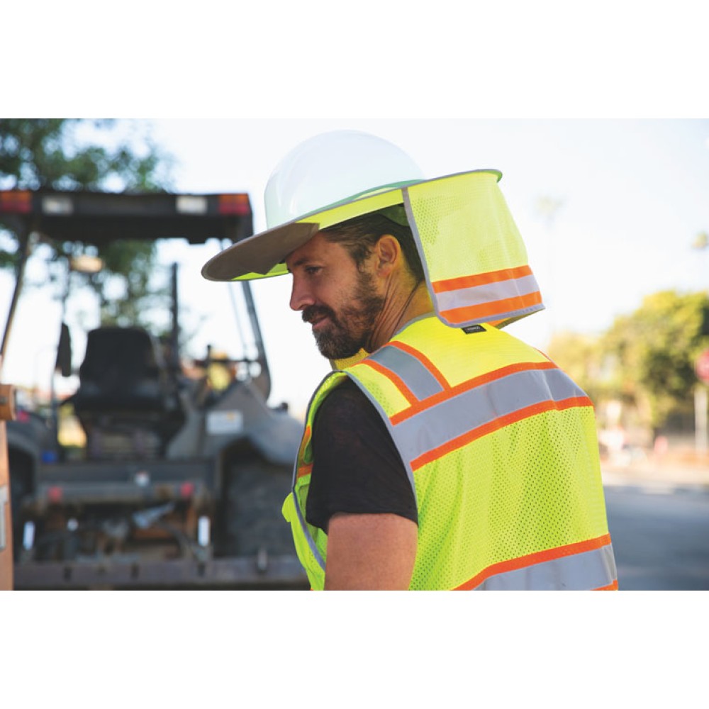 Kishigo 2873 Full Brim Sun Shield [Lime]