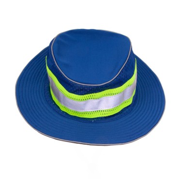 Kishigo B22 Enhanced Visibility Full Brim Safari Hat [Royal Blue]