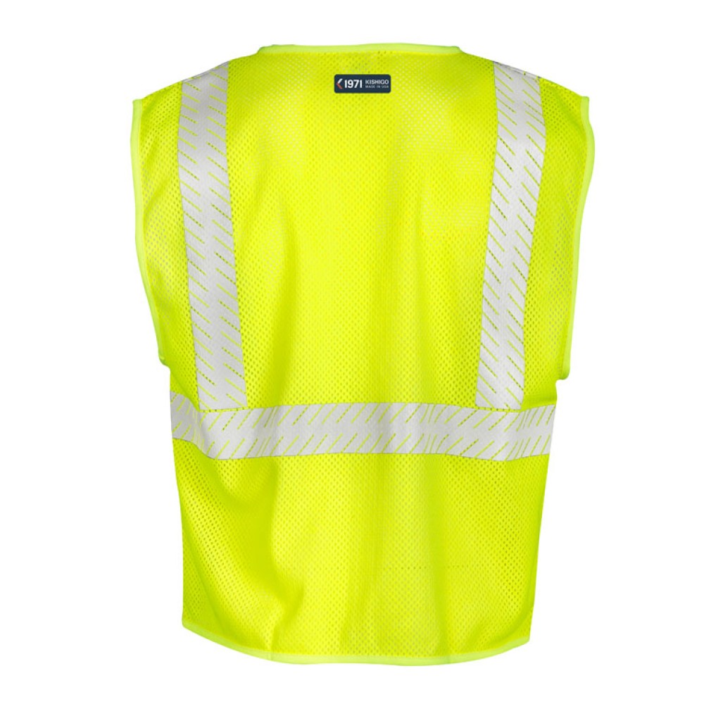 Kishigo FM389 FR Breathable Mesh Vest [Lime]