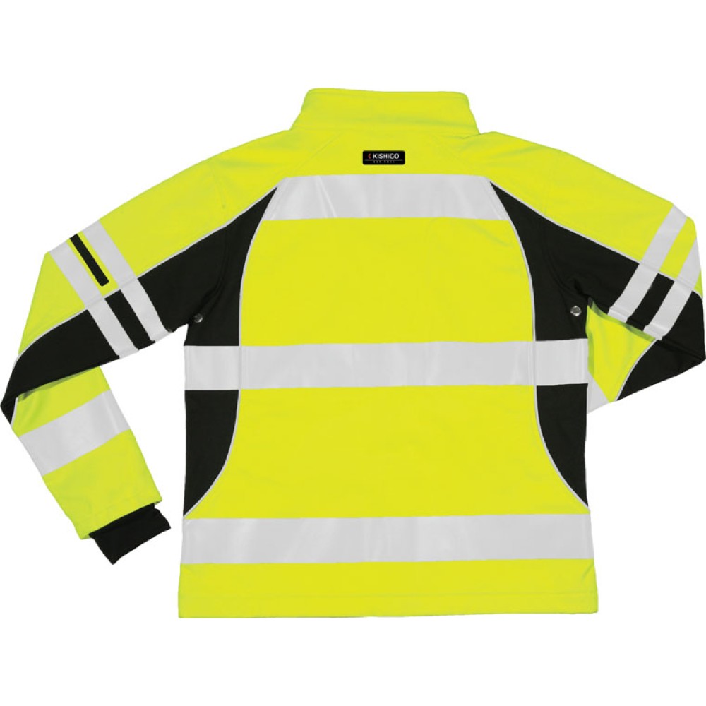 Kishigo JS144 Premium Black Series Women's Soft Shell Jacket [Lime]