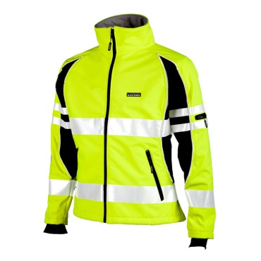 Kishigo JS144 Premium Black Series Women's Soft Shell Jacket [Lime]