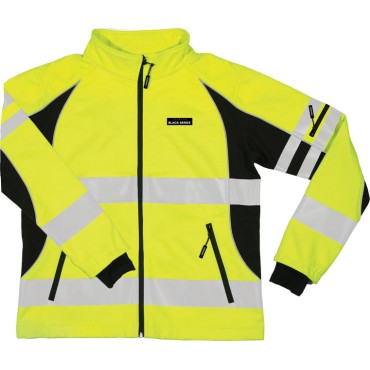 Kishigo JS144 Premium Black Series Women's Soft Shell Jacket [Lime]