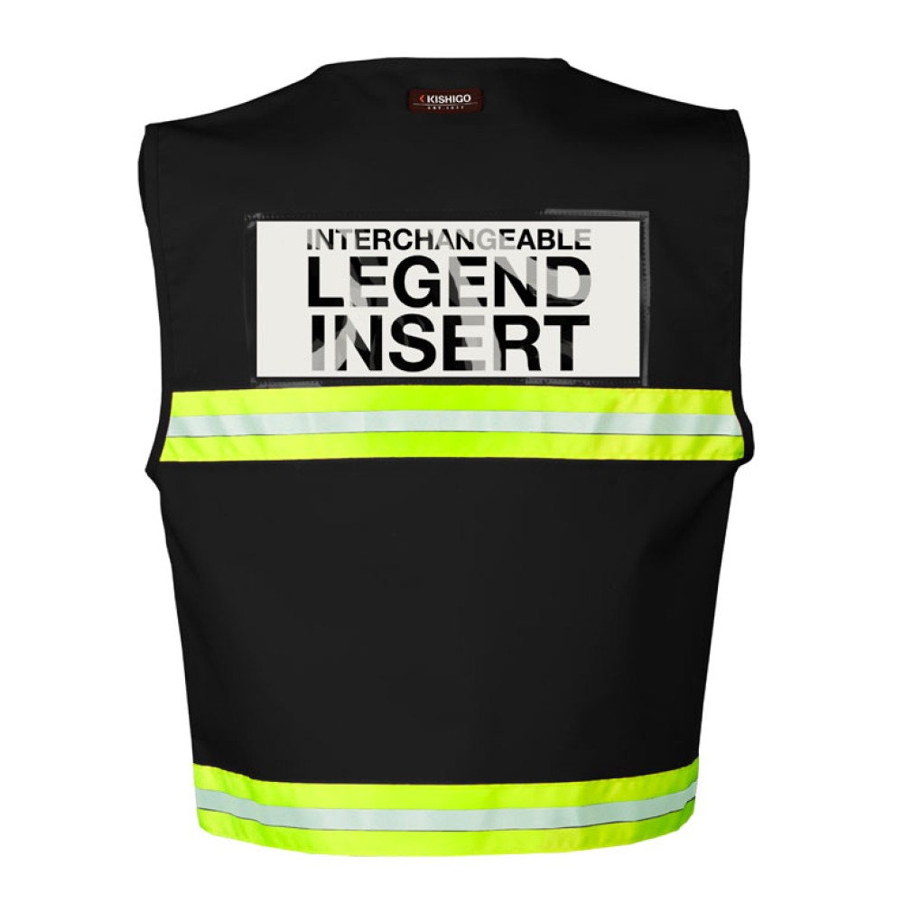 Kishigo 4700 Series Incident Command Vest [Black]