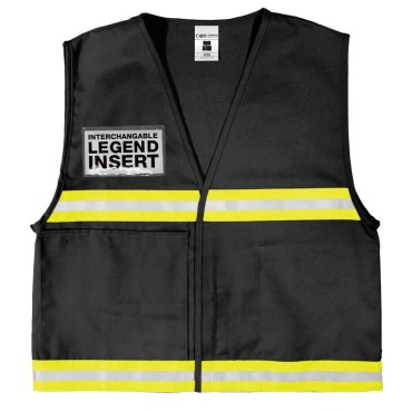 Kishigo 4700 Series Incident Command Vest [Black]