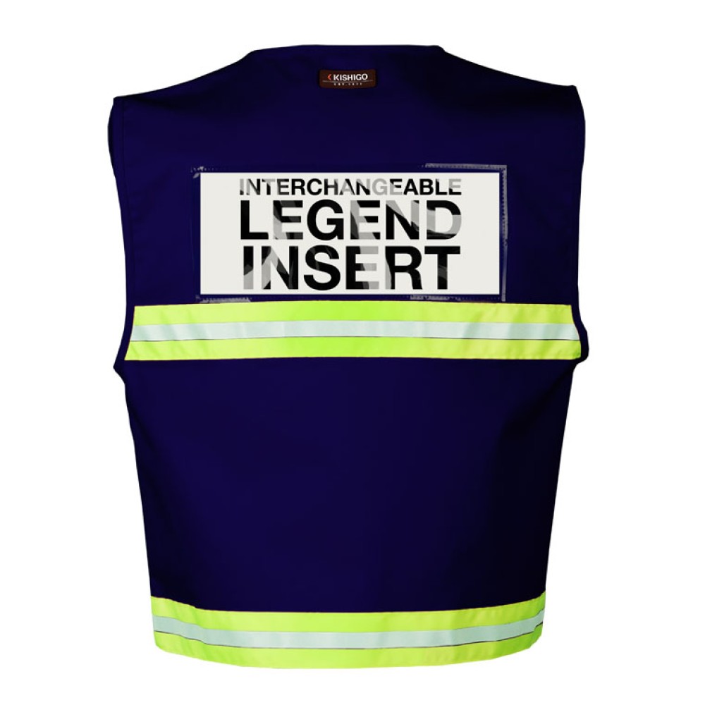 Kishigo 4700 Series Incident Command Vest [Dark Blue]
