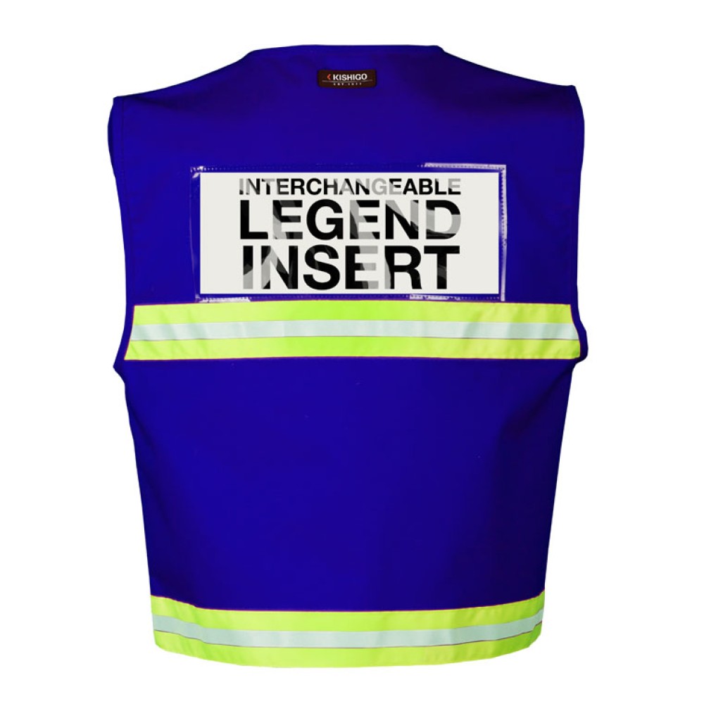 Kishigo 4700 Series Incident Command Vest [Royal Blue]