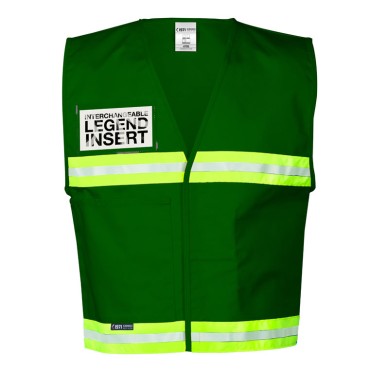 Kishigo 4700 4700 Series Incident Command Vest [Green]