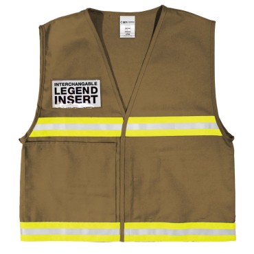 Kishigo 4700 Series Incident Command Vest [Tan]