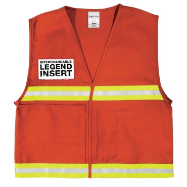 Kishigo 4700 4700 Series Incident Command Vest [International Orange]