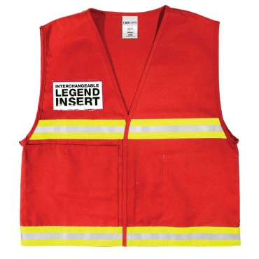 Kishigo 4700 Series Incident Command Vest [Red]