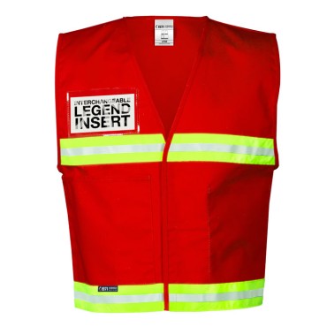 Kishigo 4700 Series Incident Command Vest [Red]