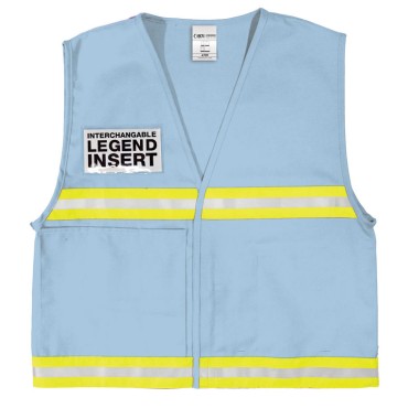 Kishigo 4700 Series Incident Command Vest [Light Blue]
