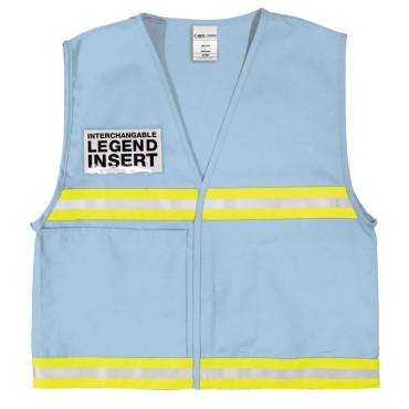 Kishigo 4700 4700 Series Incident Command Vest [Light Blue]