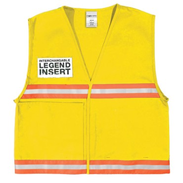 Kishigo 4700 Series Incident Command Vest [Yellow]