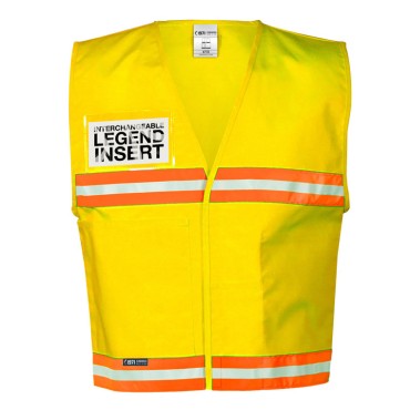 Kishigo 4700 4700 Series Incident Command Vest [Yellow]