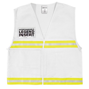 Kishigo 4700 4700 Series Incident Command Vest [White]
