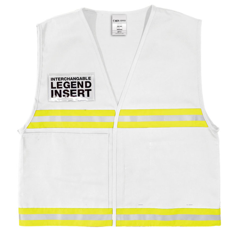 Kishigo 4700 Series Incident Command Vest [White]