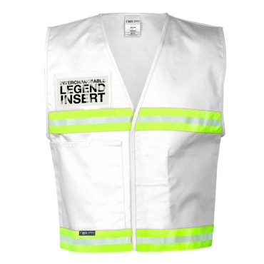 Kishigo 4700 4700 Series Incident Command Vest [White]