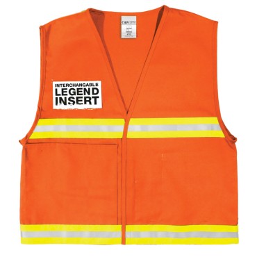 Kishigo 4700 4700 Series Incident Command Vest [Fluorescent Orange]
