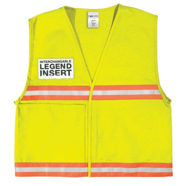 Kishigo 4700 4700 Series Incident Command Vest [Fluorescent Yellow]