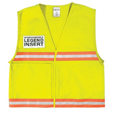 Kishigo 4700 Series Incident Command Vest [Fluorescent Yellow]