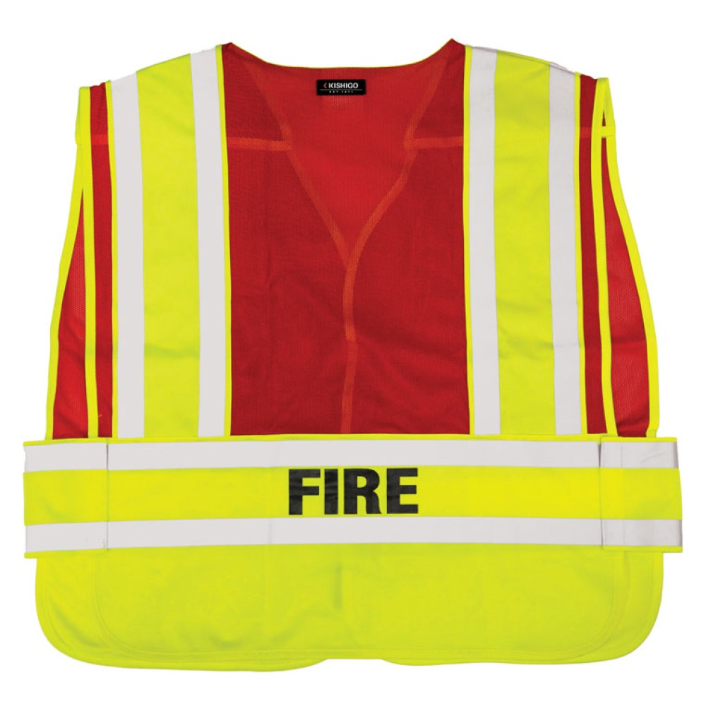 Kishigo 200 200 PSV Vest [Lime,Red]