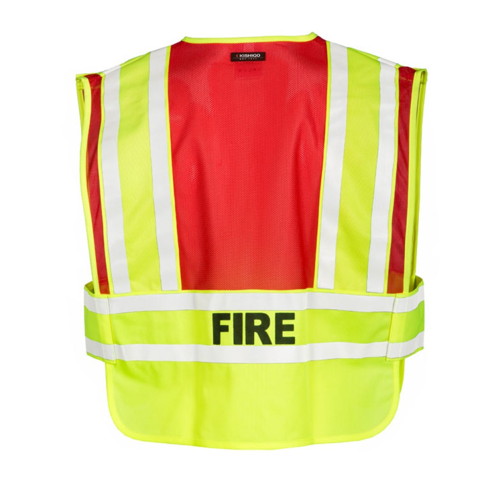 Kishigo 200 200 PSV Vest [Lime,Red]
