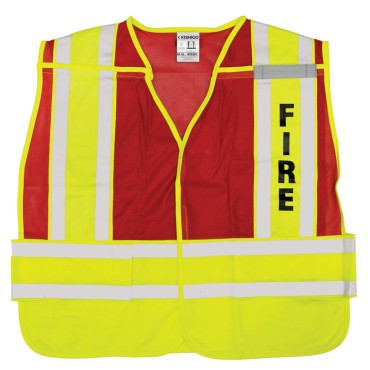 Kishigo 200 200 PSV Vest [Lime,Red]