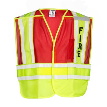 Kishigo 200 200 PSV Vest [Lime,Red]