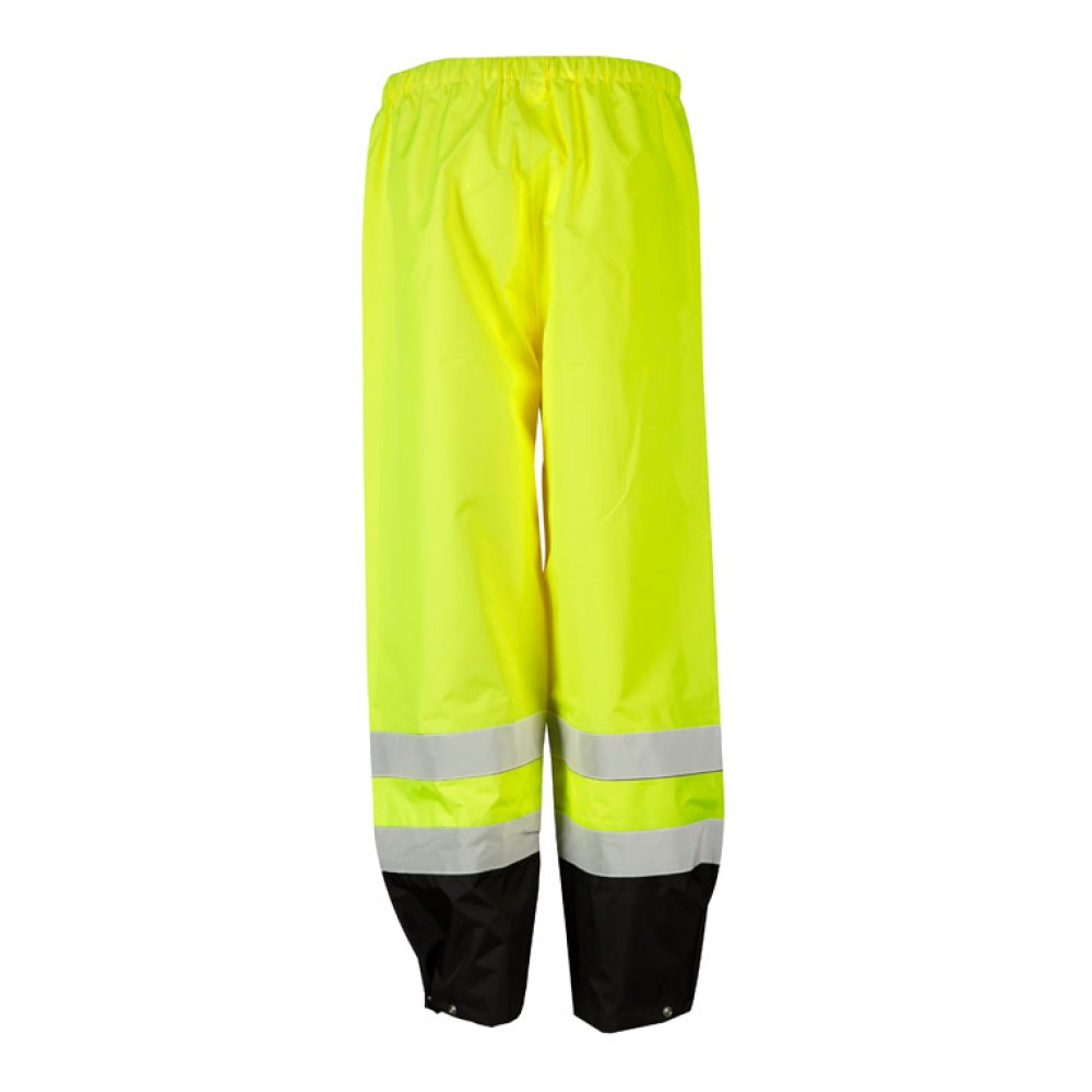 Kishigo RWP102 Storm Cover Rainwear Pants [Lime]