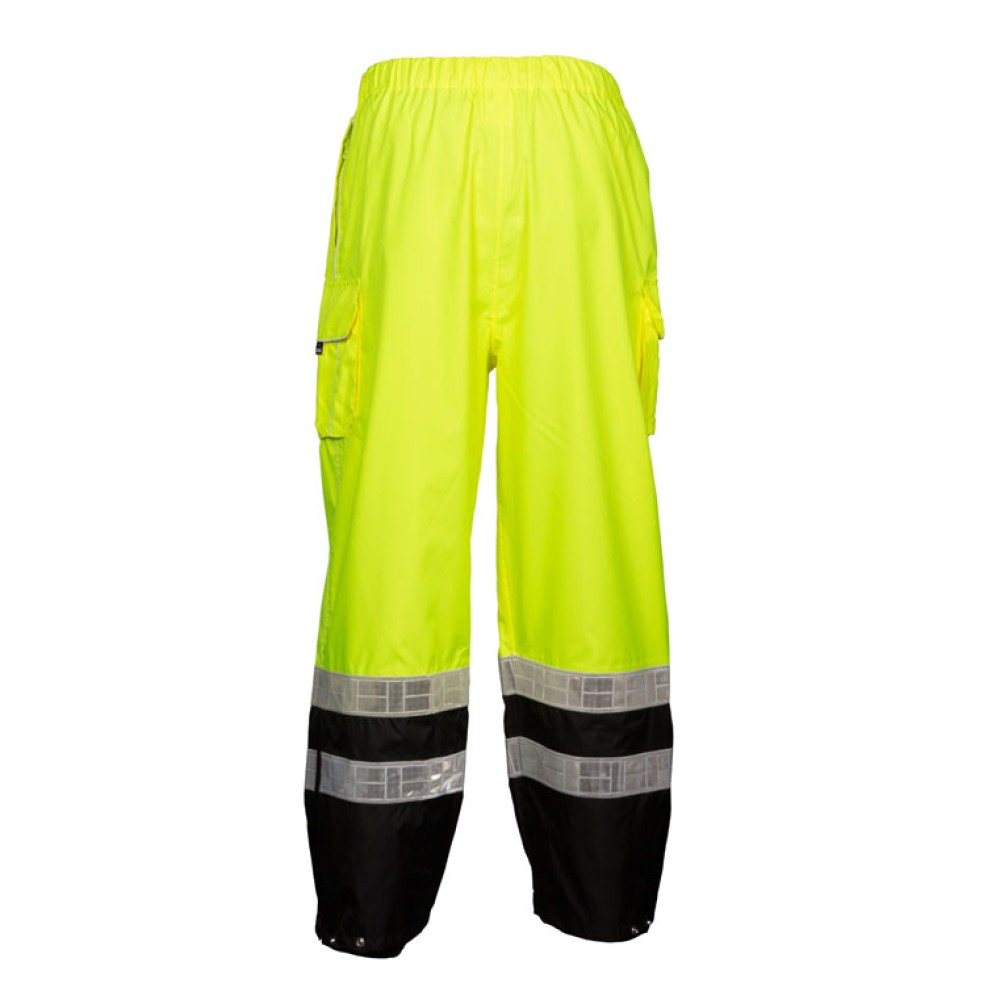 Kishigo RWP106 Premium Black Series Rainwear Pants [Lime]