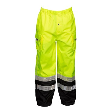 Kishigo RWP106 Premium Black Series Rainwear Pants [Lime]