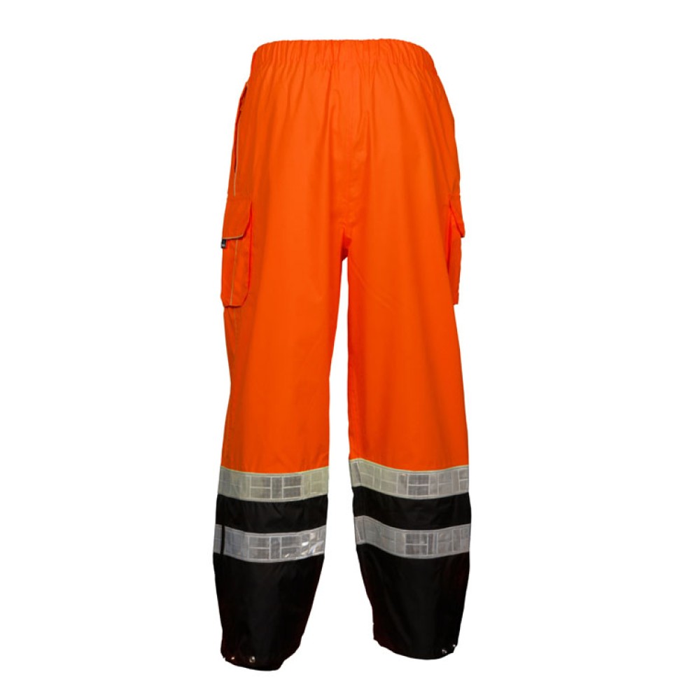 Kishigo RWP106 Premium Black Series Rainwear Pants [Orange]