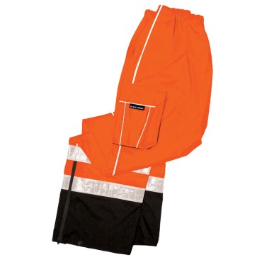 Kishigo RWP106 Premium Black Series Rainwear Pants [Orange]