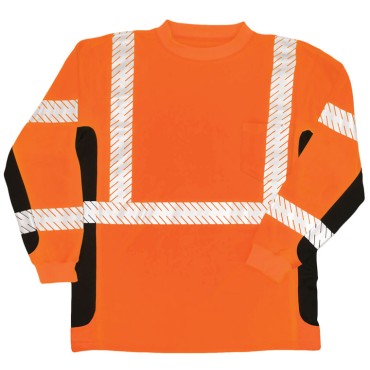 Kishigo 9134 Premium Black Series Long Sleeve T-Shirt [Orange]