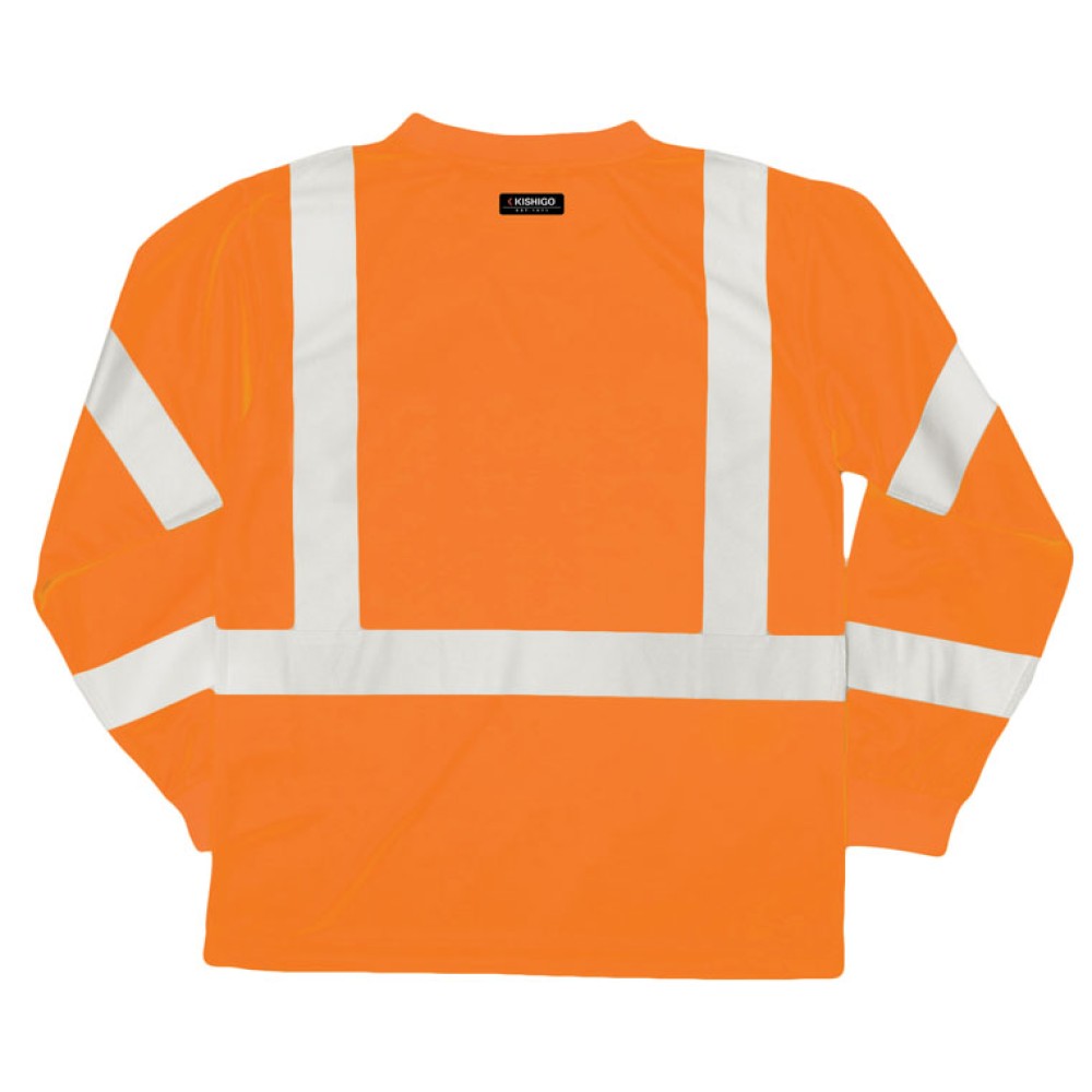 Kishigo 9145 Long Sleeve Class 3 T-Shirt [Orange]
