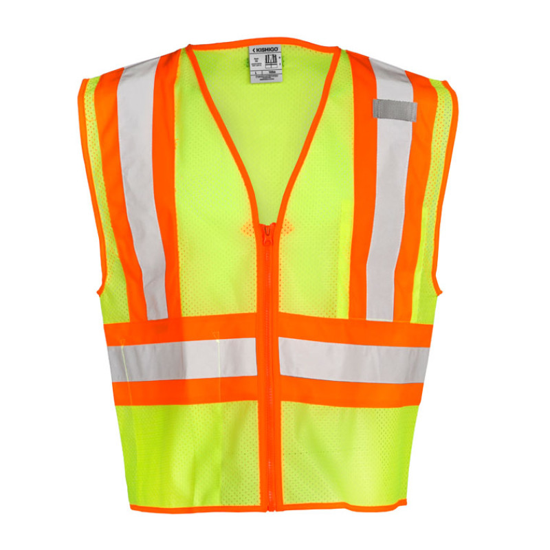 Kishigo 1056 Ultra-Cool™ Contrasting Mesh Vest - Lime