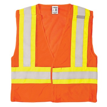 Kishigo 1174 Contrasting Mesh Breakaway Vest [Orange]