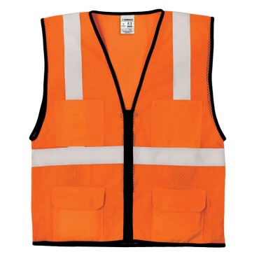 Kishigo 1191 6 Pocket Mesh Vest - Economy [Orange]