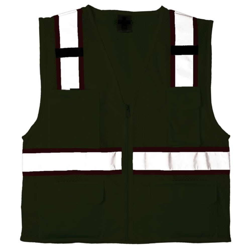 Kishigo 1195 All Mesh Contrast Vest [Lime]