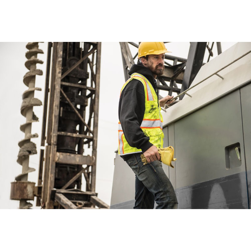 Kishigo 1510 Premium Brilliant Series Heavy Duty Vest [Lime]
