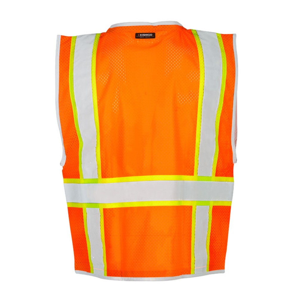 Kishigo 1510 Premium Brilliant Series Heavy Duty Vest [Orange]