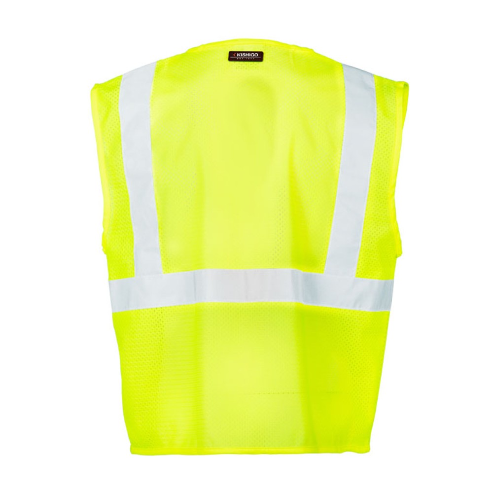 Kishigo 1532 Clear ID Vest [Lime]