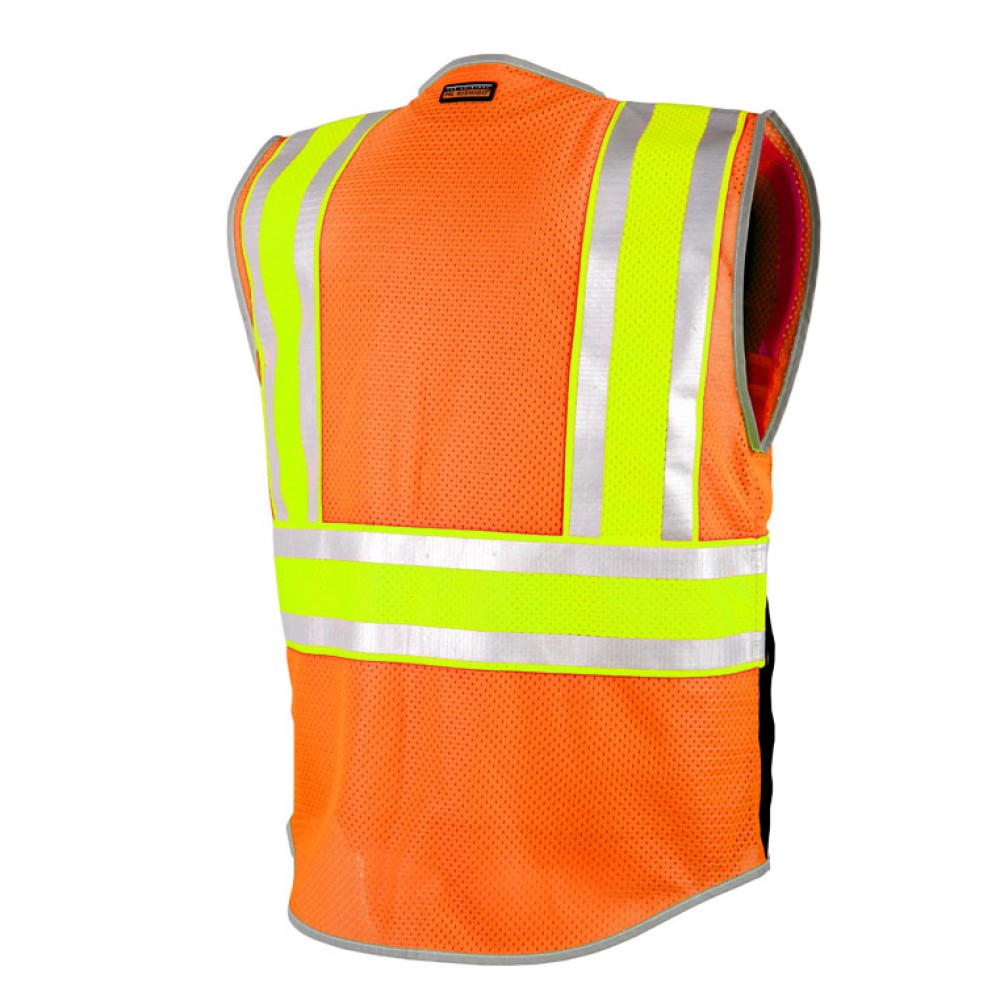 Kishigo 1543 Premium Brilliant Series Ultimate Reflective Vest [Orange]