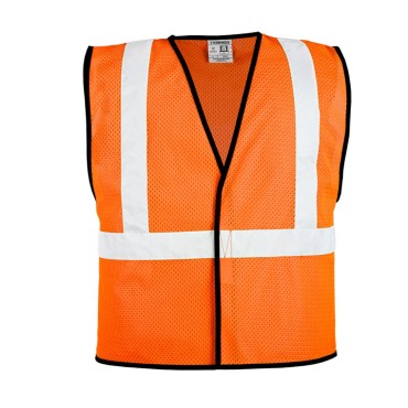 Kishigo 1571 Hook & Loop Mesh Vest - Economy [Orange]