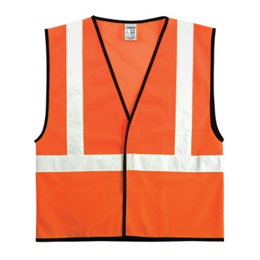 Kishigo 1571 Hook & Loop Mesh Vest - Economy [Orange]