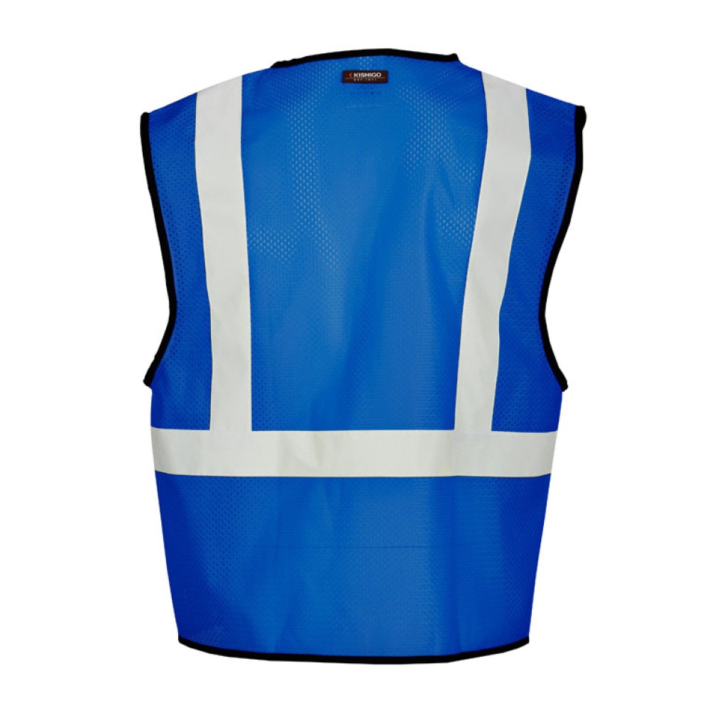 Kishigo B120 Enhanced Visibility Mesh Vest [Royal Blue]