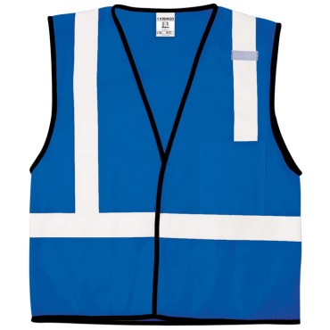 Kishigo B120 Enhanced Visibility Mesh Vest [Royal Blue]