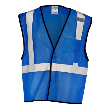 Kishigo B120 Enhanced Visibility Mesh Vest [Royal Blue]